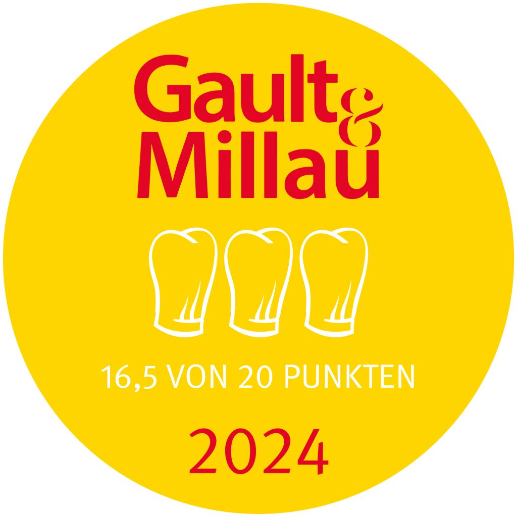 Gault&Millau 2024 - 16,5 von 20 Punkten